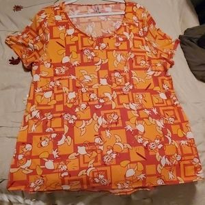 COPY - Lularoe Donald duck, orange perfect t